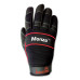 MONZA BLACK MECHANICS GLOVES - SYNTHETIC LEATHER