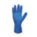 NITRILE DIAMOND GRIP GLOVES - BLUE - 300MM LONG CUFF - POWDER FREE