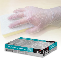 PROSTRETCH CLEAR GLOVES - POWDER FREE
