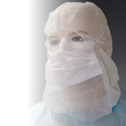 PP HOOD WITH MASK