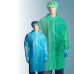 POLYPROPYLENE LABCOAT - NO POCKET - GREEN