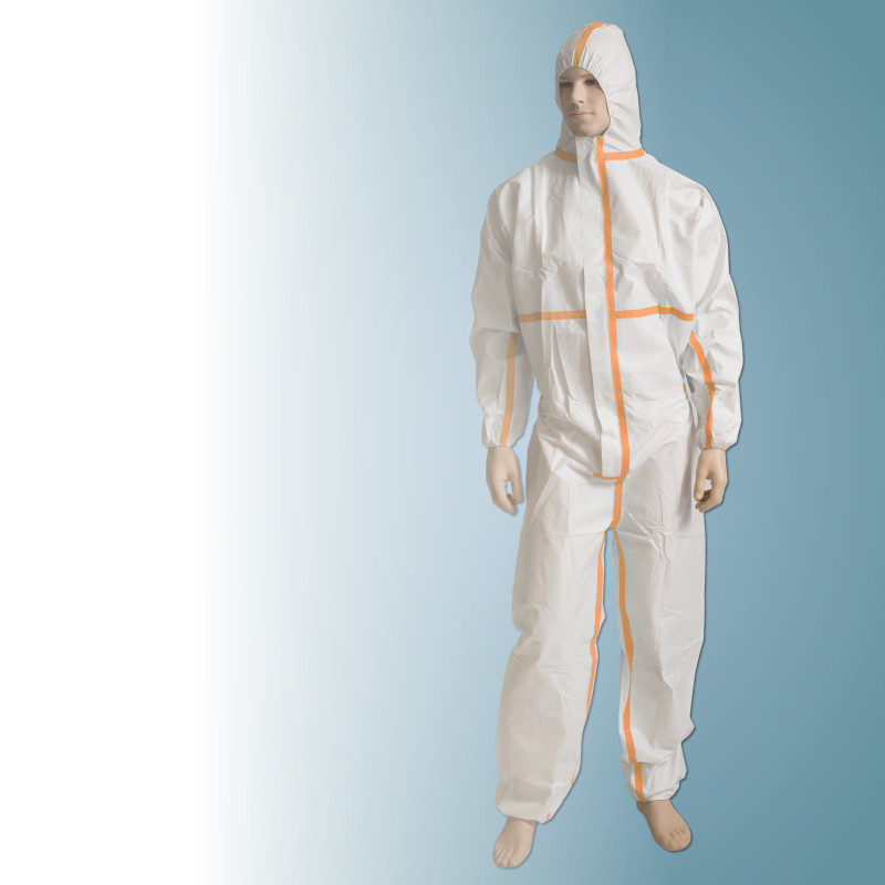 MICROPOROUS COVERALL - WHITE - TYPE 4/5/6