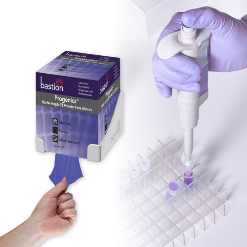 PROGENICS - NITRILE PURPLE POWDER FREE GLOVES