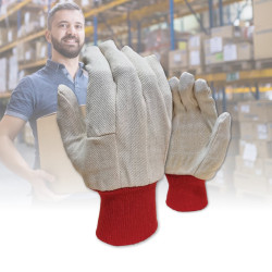 COTTON DRILL GLOVES