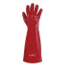 PVC RED GLOVES