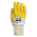 GLASS GRIPPER YELLOW LATEX - JERSEY COTTON GLOVES