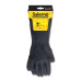 SALERNO BLACK NEOPRENE 380mm - HEAT RESISTANT - COTTON LINED GLOVES