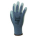 MESSINA GREY NYLON GLOVES - GREY POLYURETHANE COATING