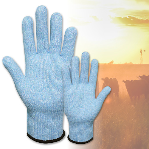 CUT 5 LINER GLOVE - BLUE