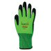 SOROCA CUT 5 HIGH VIZ GREEN HPPE GLOVES - BLACK MICRO FOAM NITRILE PALM COATING