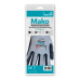 MAKO CUT 3 GREY HPPE/SPANDEX GLOVES - BLACK MICRO FOAM FLEX NITRILE COATING