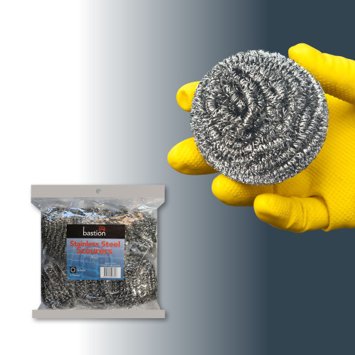 STAINLESS STEEL SCOURERS